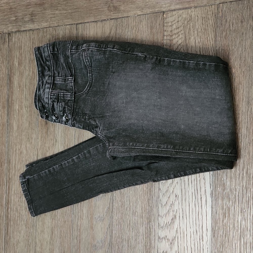 Lovesick Black faded denim